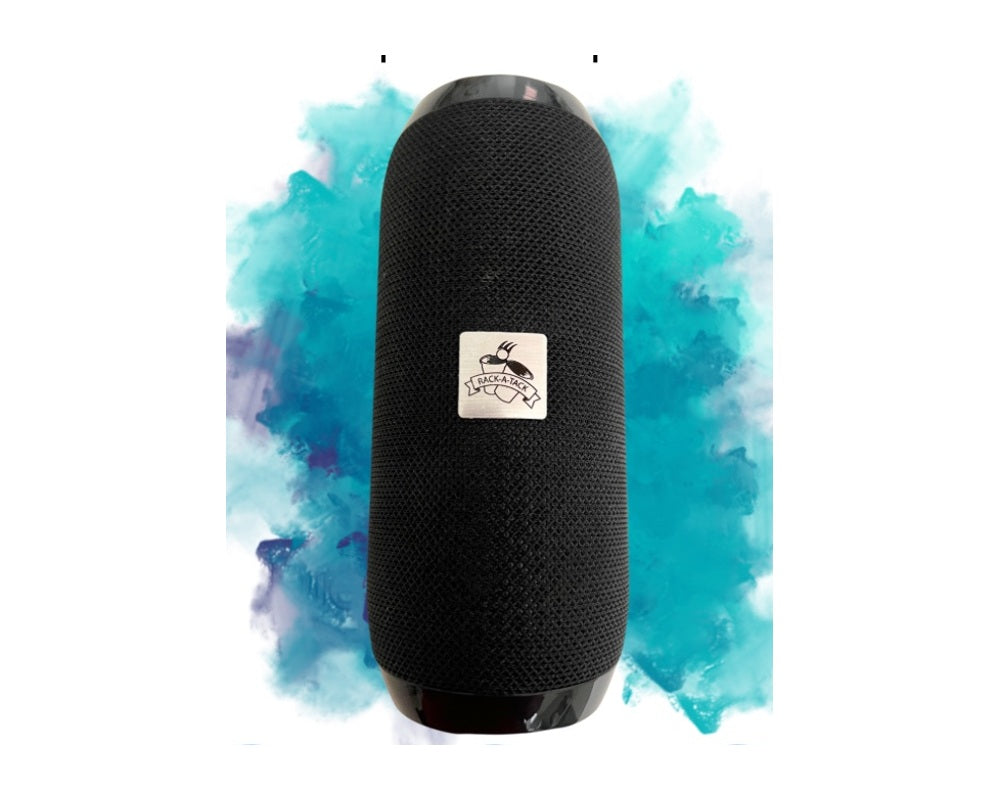 Haut-parleur Bluetooth Rack-a-Tack inclus
